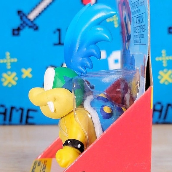 Jakks Pacific Super Mario Larry 2.5" Nintendo Collectible Action Figure New - Picture 7 of 7